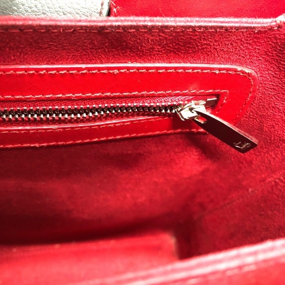 CHRISTIAN LOUBOUTIN Blue Leather Shoulder Bag - Picture 10 of 14